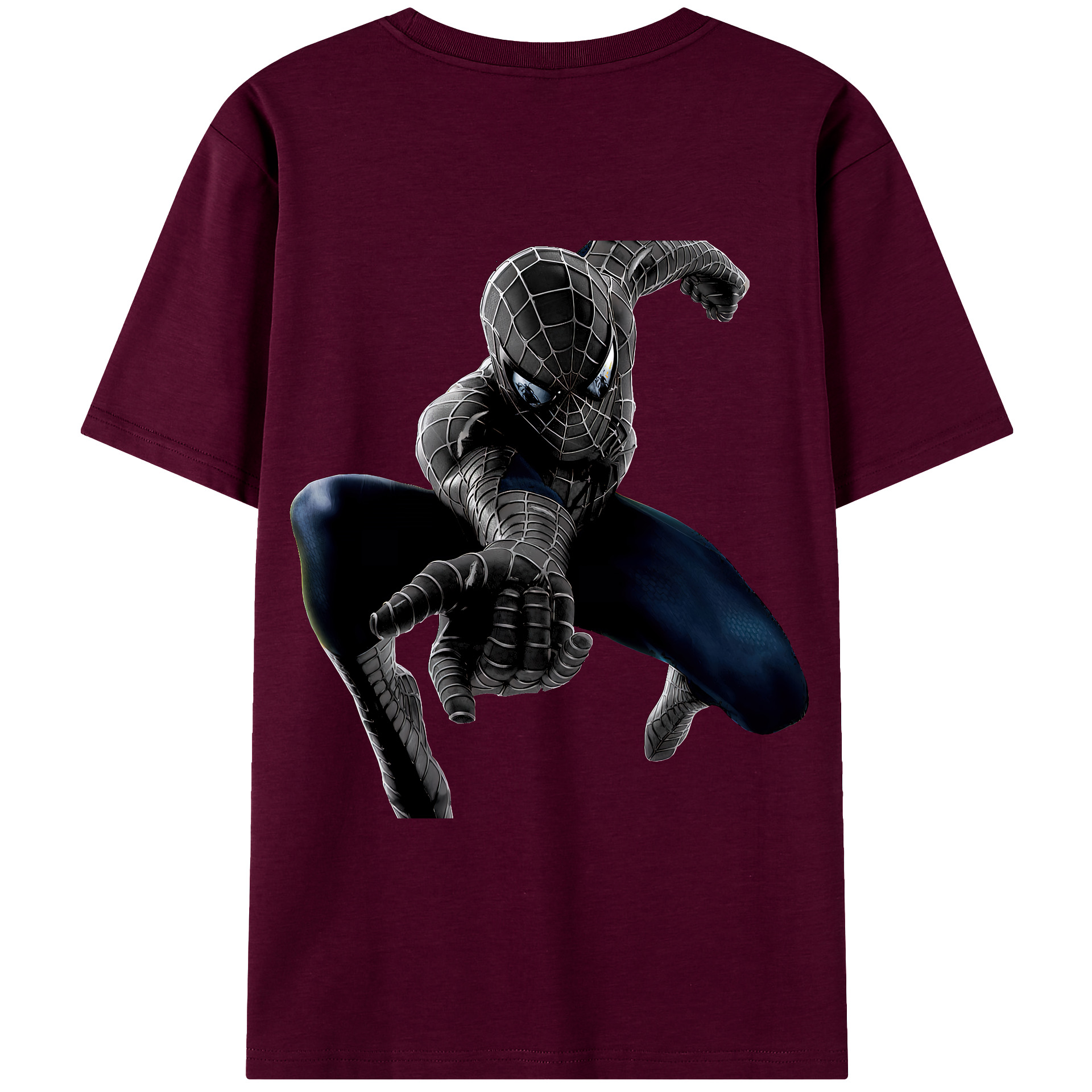 （画像用） Spider Man スパイダーマン レディース半袖Tシャツ(バックプリント)